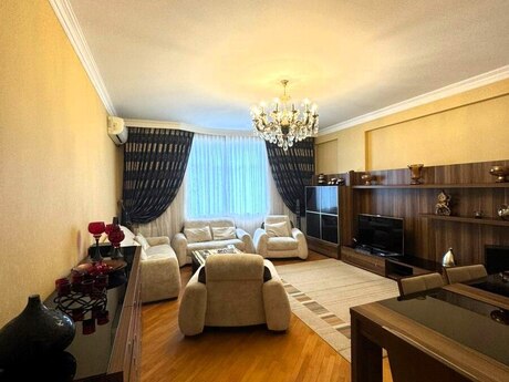3 otaqlı yeni tikili - Həzi Aslanov m. - 123 m²
