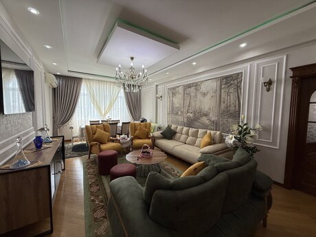 4 otaqlı yeni tikili - Xalqlar Dostluğu m. - 140 m²