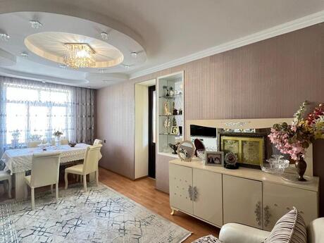 5 otaqlı köhnə tikili - Yeni Günəşli q. - 120 m²