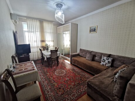 2 otaqlı köhnə tikili - Həzi Aslanov m. - 60 m²