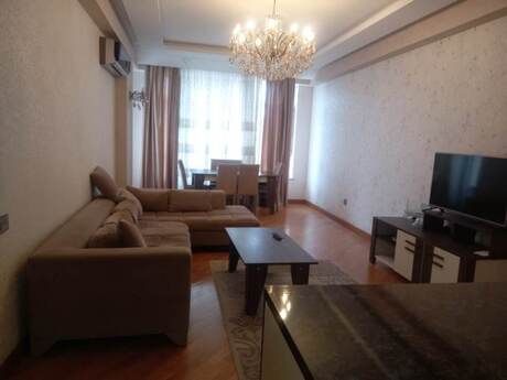2 otaqlı yeni tikili - Şah İsmayıl Xətai m. - 90 m²