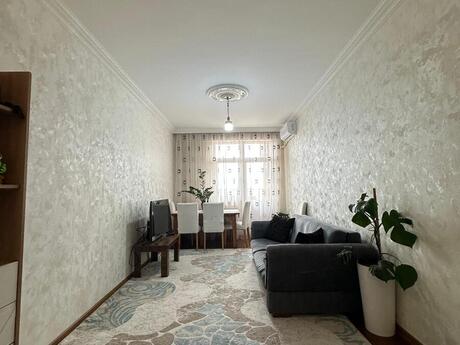 2 otaqlı yeni tikili - İnşaatçılar m. - 77 m²