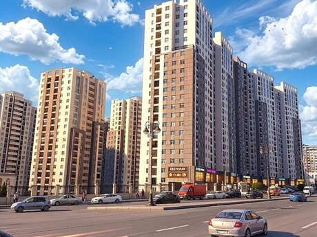 Объявление №6096994 - Баку, м. Ази Асланов, 2-комн., 67 м², 6/20 этаж