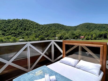 3 otaqlı həyət evi/bağ evi - Qəbələ - 120 m²