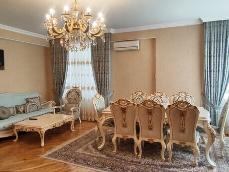 4 otaqlı yeni tikili - İnşaatçılar m. - 178 m²
