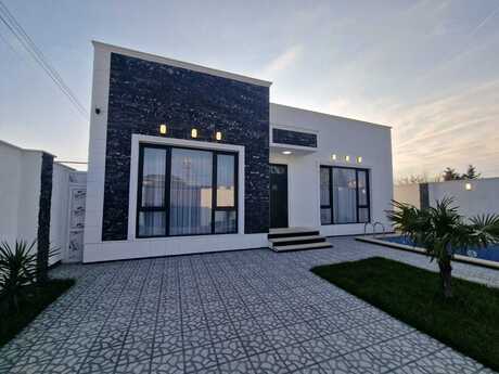 4 otaqlı həyət evi/bağ evi - Buzovna q. - 140 m²
