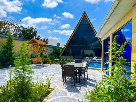 3 otaqlı həyət evi/bağ evi - Qəbələ - 85 m²