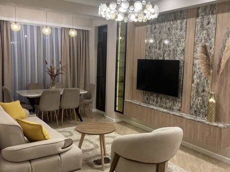 3 otaqlı yeni tikili - Nizami m. - 106 m²