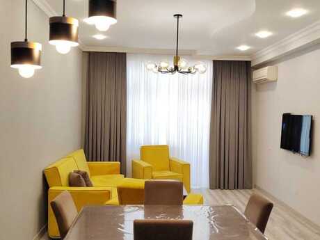 3 otaqlı yeni tikili - Şah İsmayıl Xətai m. - 110 m²