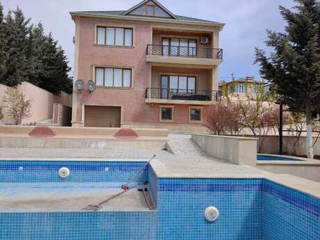 6 otaqlı həyət evi/bağ evi - Badamdar q. - 600 m²
