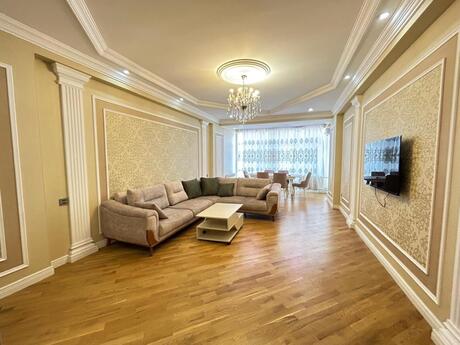 3 otaqlı yeni tikili - Şah İsmayıl Xətai m. - 170 m²