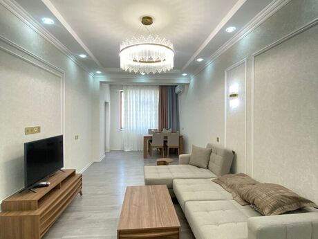 2 otaqlı yeni tikili - İnşaatçılar m. - 90 m²