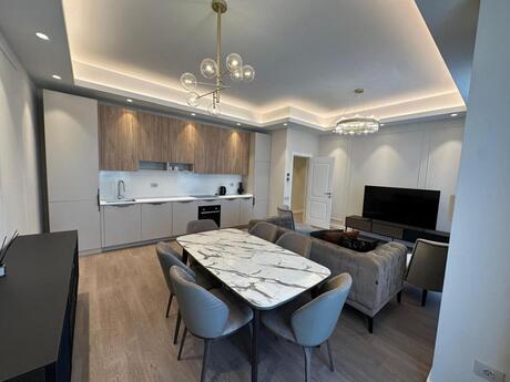 3 otaqlı yeni tikili - Ağ şəhər q. - 105 m²