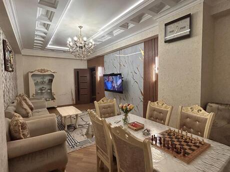 4 otaqlı yeni tikili - Həzi Aslanov m. - 125 m²