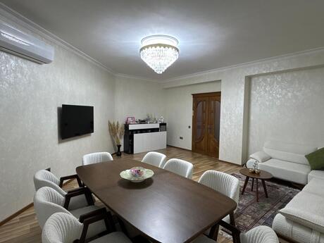 3 otaqlı yeni tikili - Neftçilər m. - 120 m²