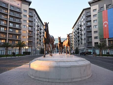 4 otaqlı yeni tikili - Ağ şəhər q. - 145 m²