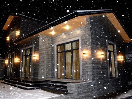 3 otaqlı həyət evi/bağ evi - Qəbələ - 120 m²