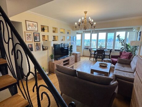 3 otaqlı köhnə tikili - Elmlər Akademiyası m. - 90 m²