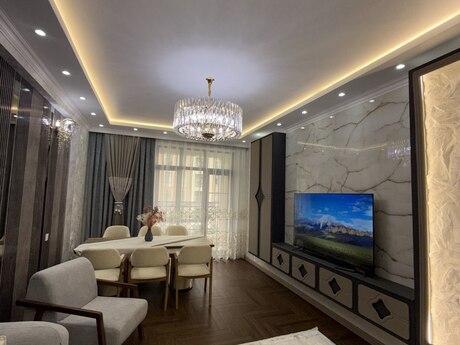 3 otaqlı yeni tikili - Qara Qarayev m. - 127 m²
