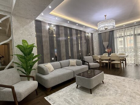 3 otaqlı yeni tikili - Qara Qarayev m. - 127 m²