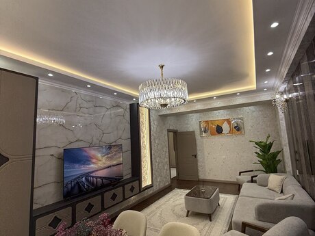 3 otaqlı yeni tikili - Qara Qarayev m. - 127 m²
