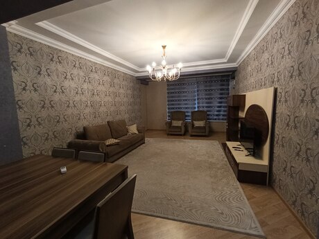 3 otaqlı yeni tikili - Şah İsmayıl Xətai m. - 140 m²