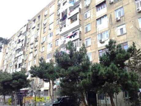 2 otaqlı köhnə tikili - Həzi Aslanov m. - 55 m²