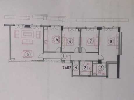 4 otaqlı yeni tikili - Ağ şəhər q. - 145 m²