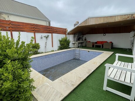 3 otaqlı həyət evi/bağ evi - Mərdəkan q. - 76 m²