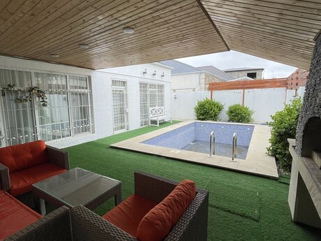 3 otaqlı həyət evi/bağ evi - Mərdəkan q. - 76 m²