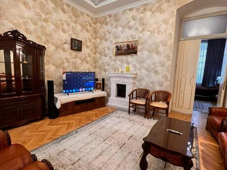 3 otaqlı köhnə tikili - Nizami m. - 100 m²
