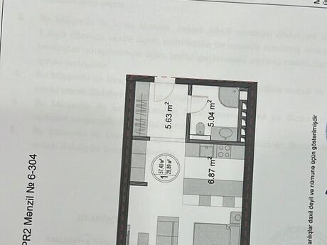 1 otaqlı yeni tikili - Sea Breeze q. - 58 m²