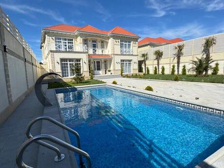 6 otaqlı həyət evi/bağ evi - Mərdəkan q. - 300 m²