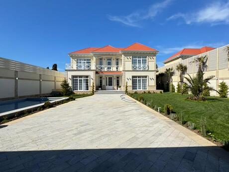 6 otaqlı həyət evi/bağ evi - Mərdəkan q. - 300 m²