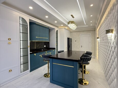 4 otaqlı yeni tikili - Nəsimi r. - 206 m²