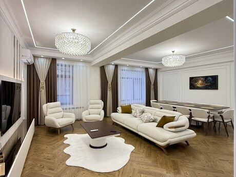 4 otaqlı yeni tikili - Nəsimi r. - 206 m²