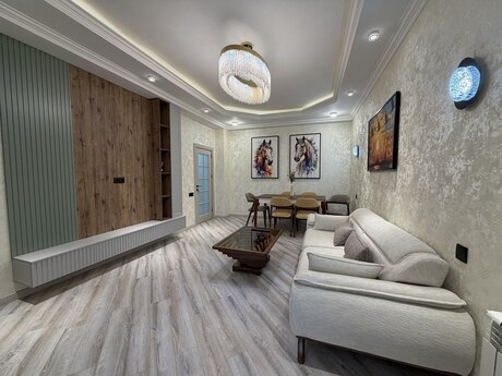 3 otaqlı yeni tikili - Xətai r. - 90 m²