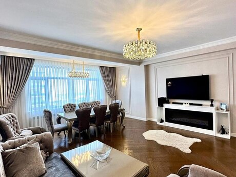 4 otaqlı yeni tikili - Qara Qarayev m. - 134 m²