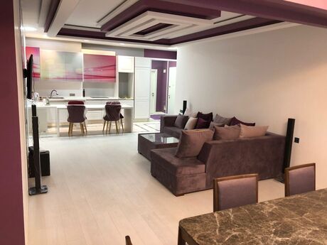 3 otaqlı yeni tikili - Şah İsmayıl Xətai m. - 113 m²
