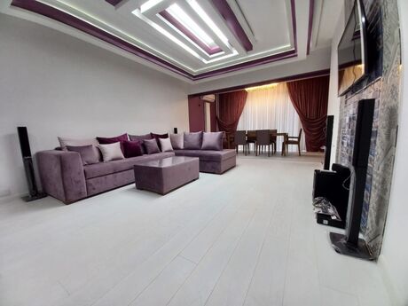 3 otaqlı yeni tikili - Şah İsmayıl Xətai m. - 113 m²