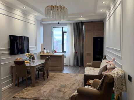 3 otaqlı yeni tikili - Şah İsmayıl Xətai m. - 80 m²
