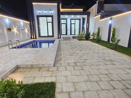 4 otaqlı həyət evi/bağ evi - Şüvəlan q. - 140 m²