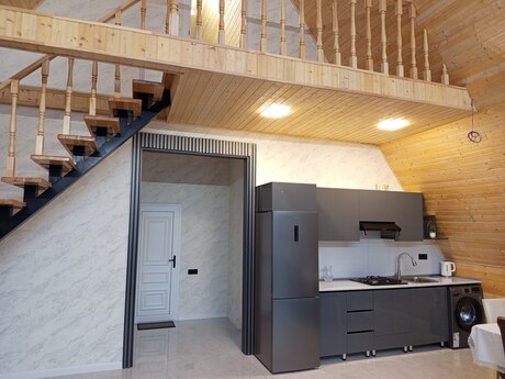 3 otaqlı həyət evi/bağ evi - Qəbələ - 124 m²