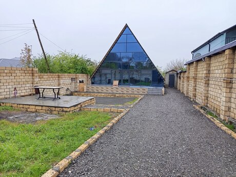 3 otaqlı həyət evi/bağ evi - Qəbələ - 124 m²