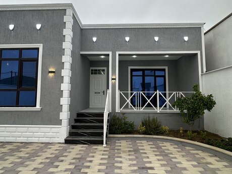 4 otaqlı həyət evi/bağ evi - Savalan q. - 125 m²