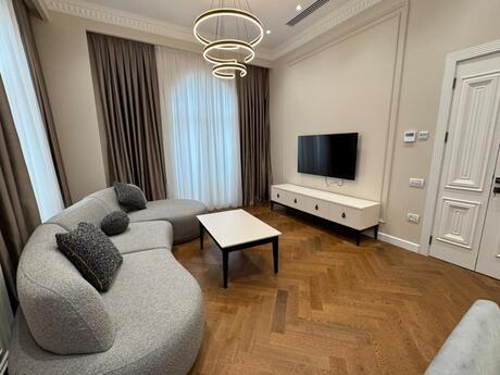 3 otaqlı yeni tikili - Ağ şəhər q. - 110 m²