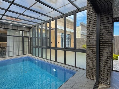 4 otaqlı həyət evi/bağ evi - Mərdəkan q. - 160 m²