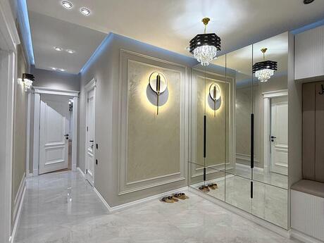 4 otaqlı yeni tikili - Nəsimi r. - 137 m²