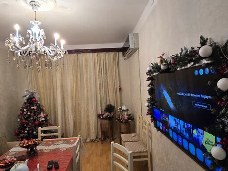 3 otaqlı köhnə tikili - Nəsimi m. - 92 m²