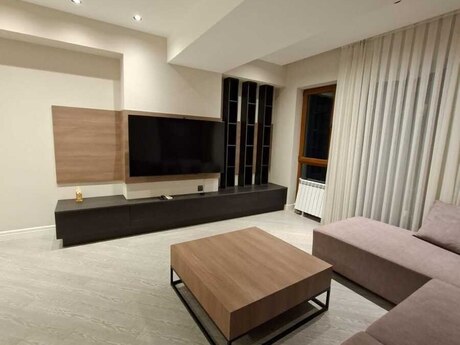 3 otaqlı yeni tikili - Şah İsmayıl Xətai m. - 126 m²